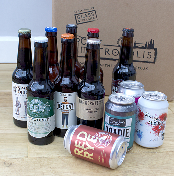 Box of London brewery beers