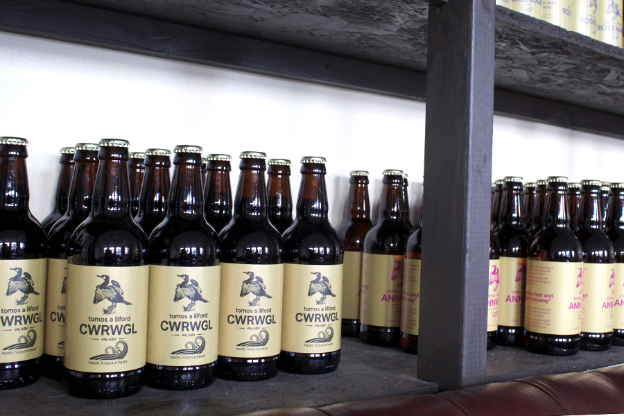 Tomas a Lilford beer bottles