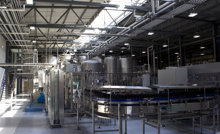 Bath Ales Fermenters and bottling lines