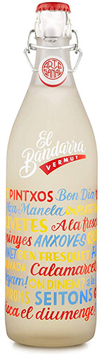 bottle el bandarra white vermut